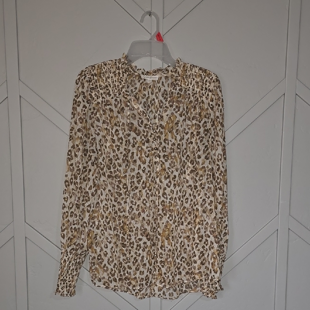 Leopard Print Women's Top